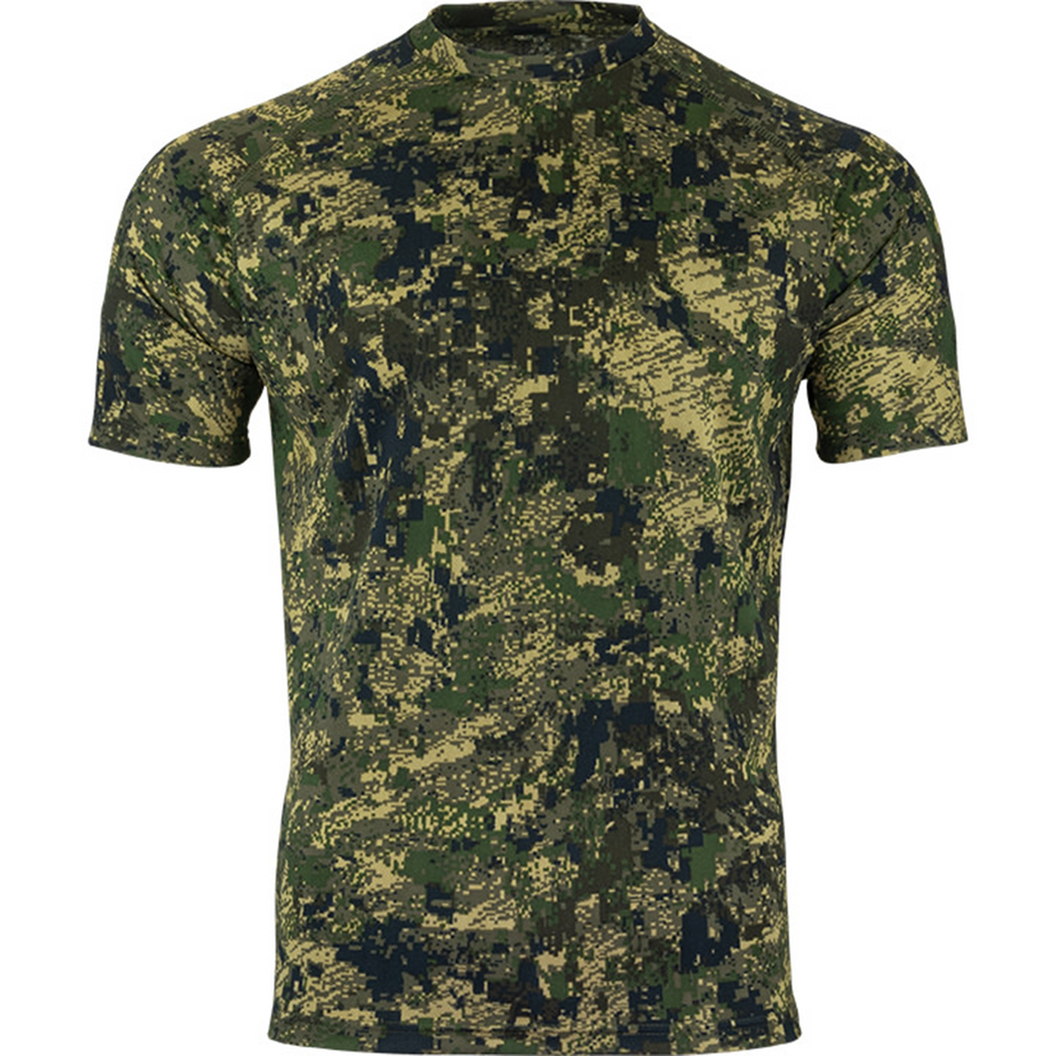 Jack Pyke Mens Quick Wick T-Shirt Digicam Camo