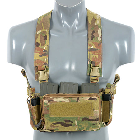 Emerson Micro Multi Mission Light Chest Rig Vest Harness Multicam