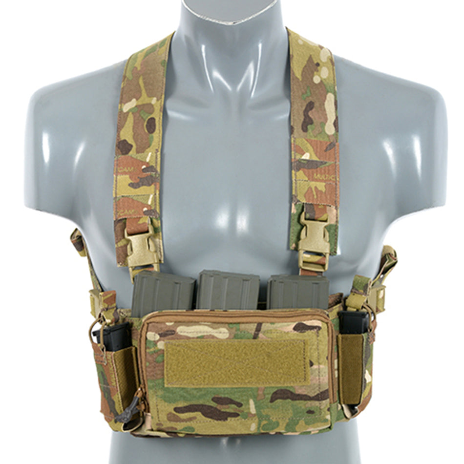 Emerson Micro Multi Mission Light Chest Rig Vest Harness Multicam