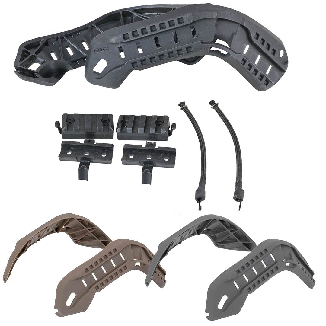 FMA ARC Type Rail Set for MICH 2000 Helmets 
