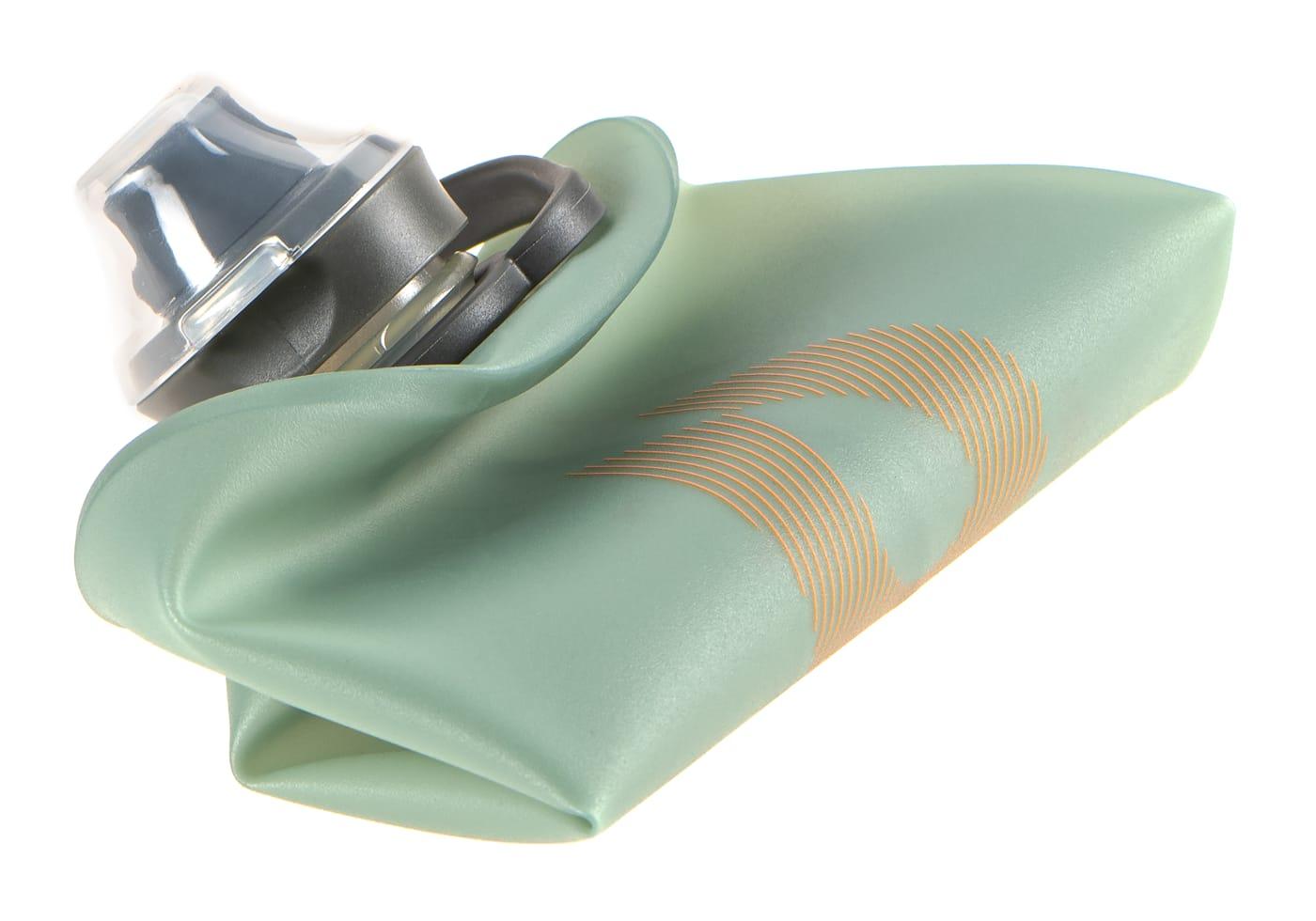 Hydrapak STOW Foldable Water Bottle 500ml Green