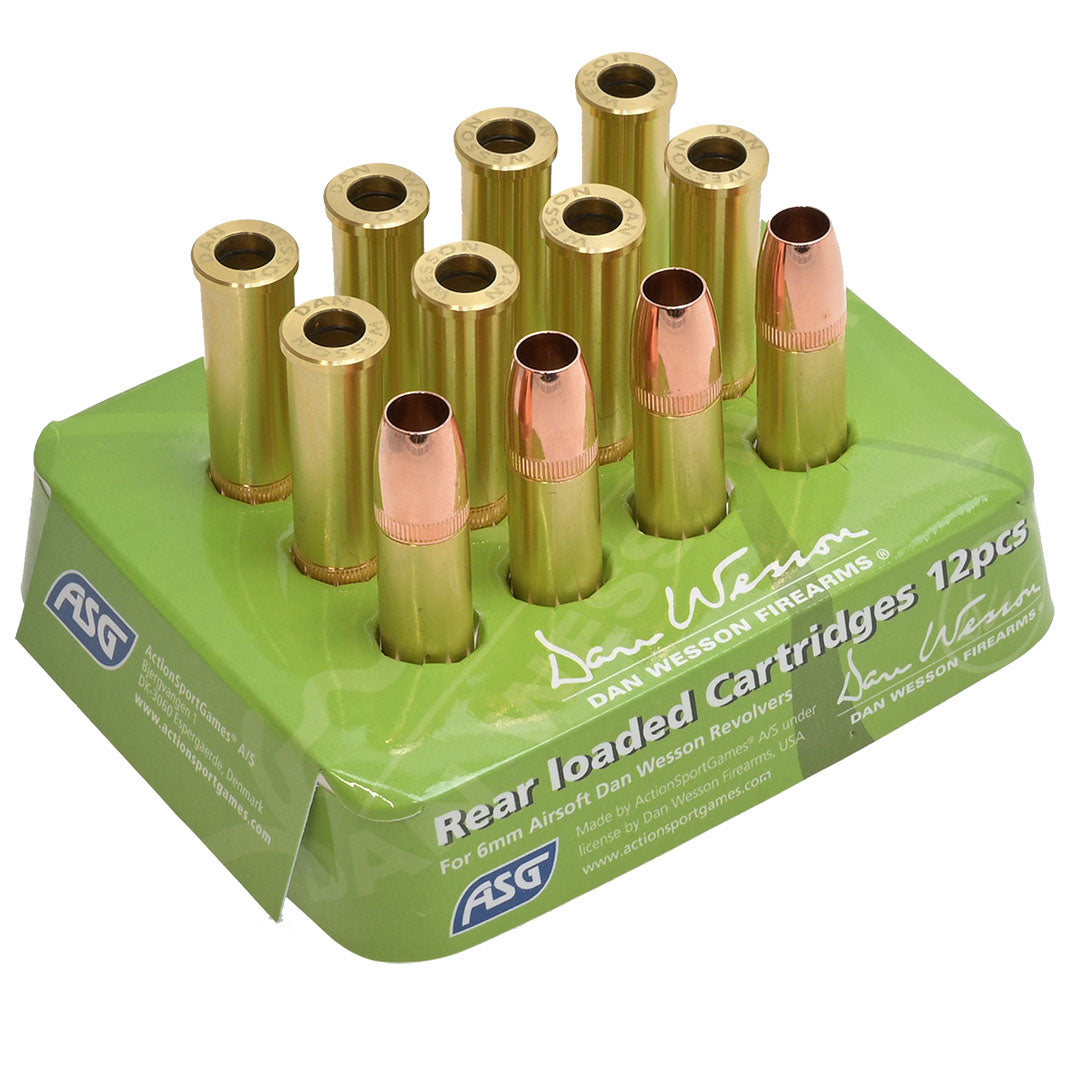 Dan Wesson Cartridges Rear Load CNC 12pcs 6mm bb