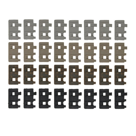FMA Airsoft 32 Piece Twin Rail Panel Set RIS Rail Covers 