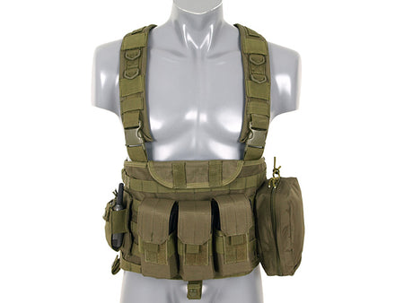 8 Fields Force Recon Chest Harness Vest Green 
