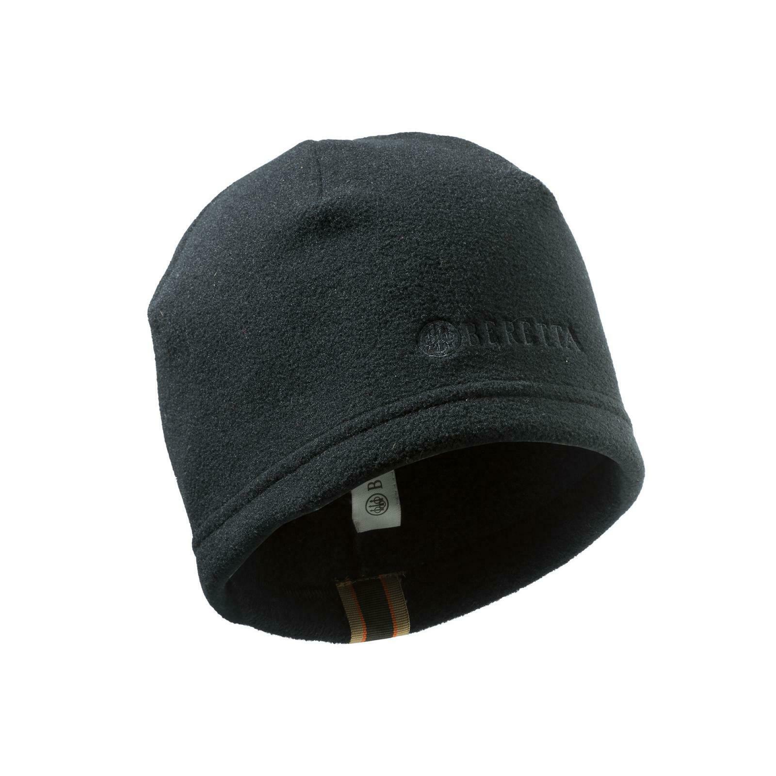 Beretta Fleece Beanie Docker Hat Black