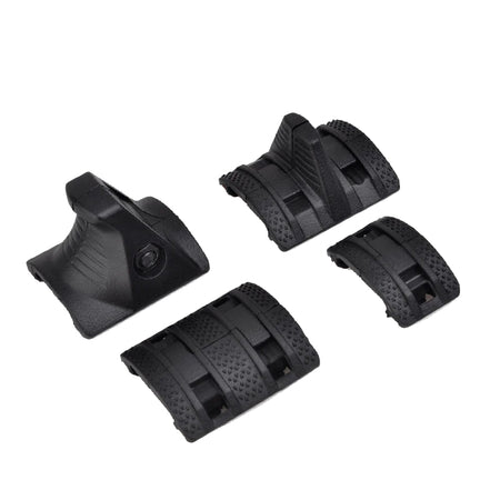 Metal Poly Airsoft Hand Stop Grip Rail Set  