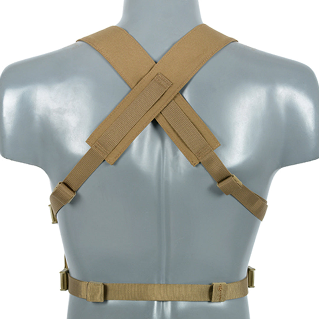 Emerson Micro Multi Mission Light Chest Rig Harness Coyote Brown