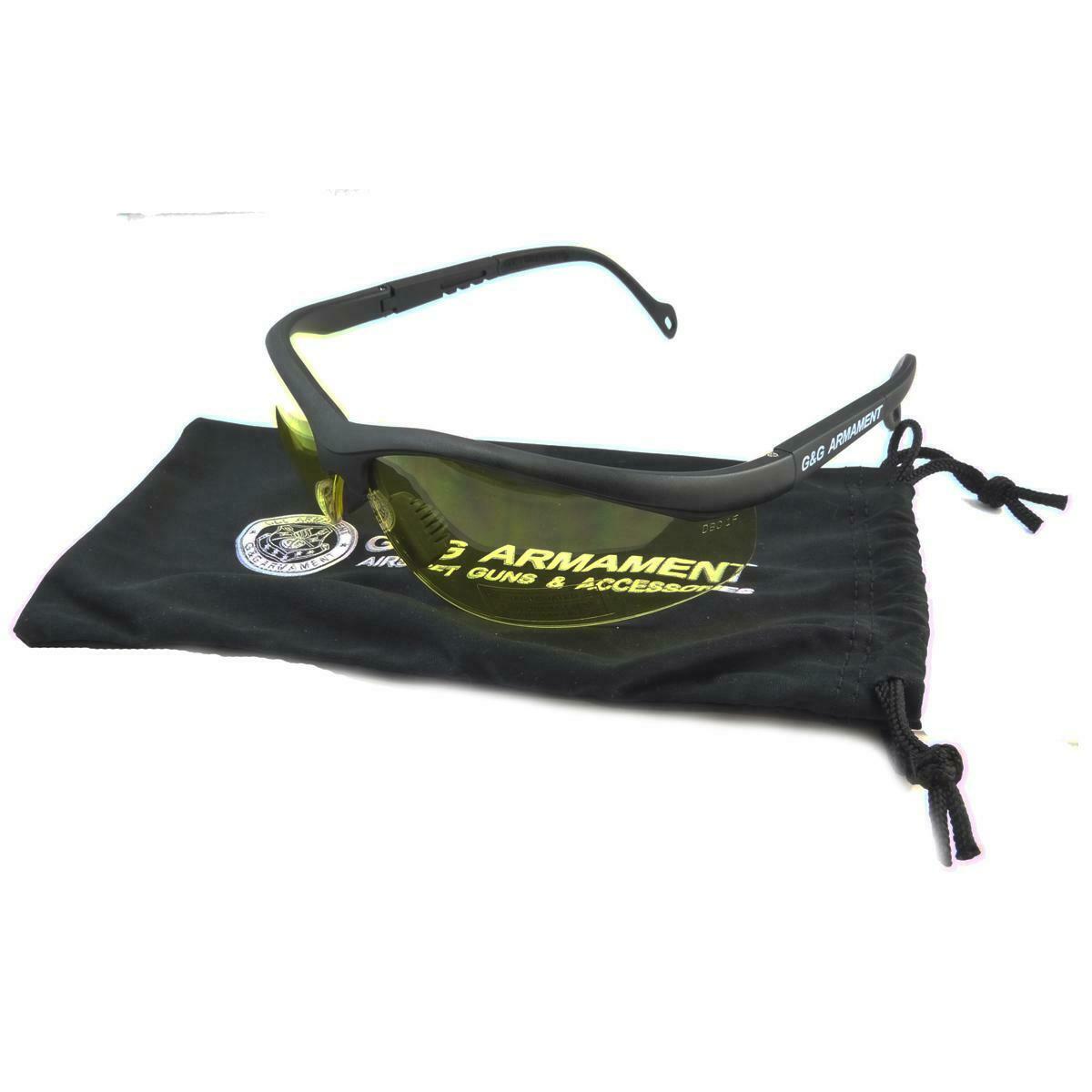 G&G Airsoft Shooting Glasses Yellow Lens