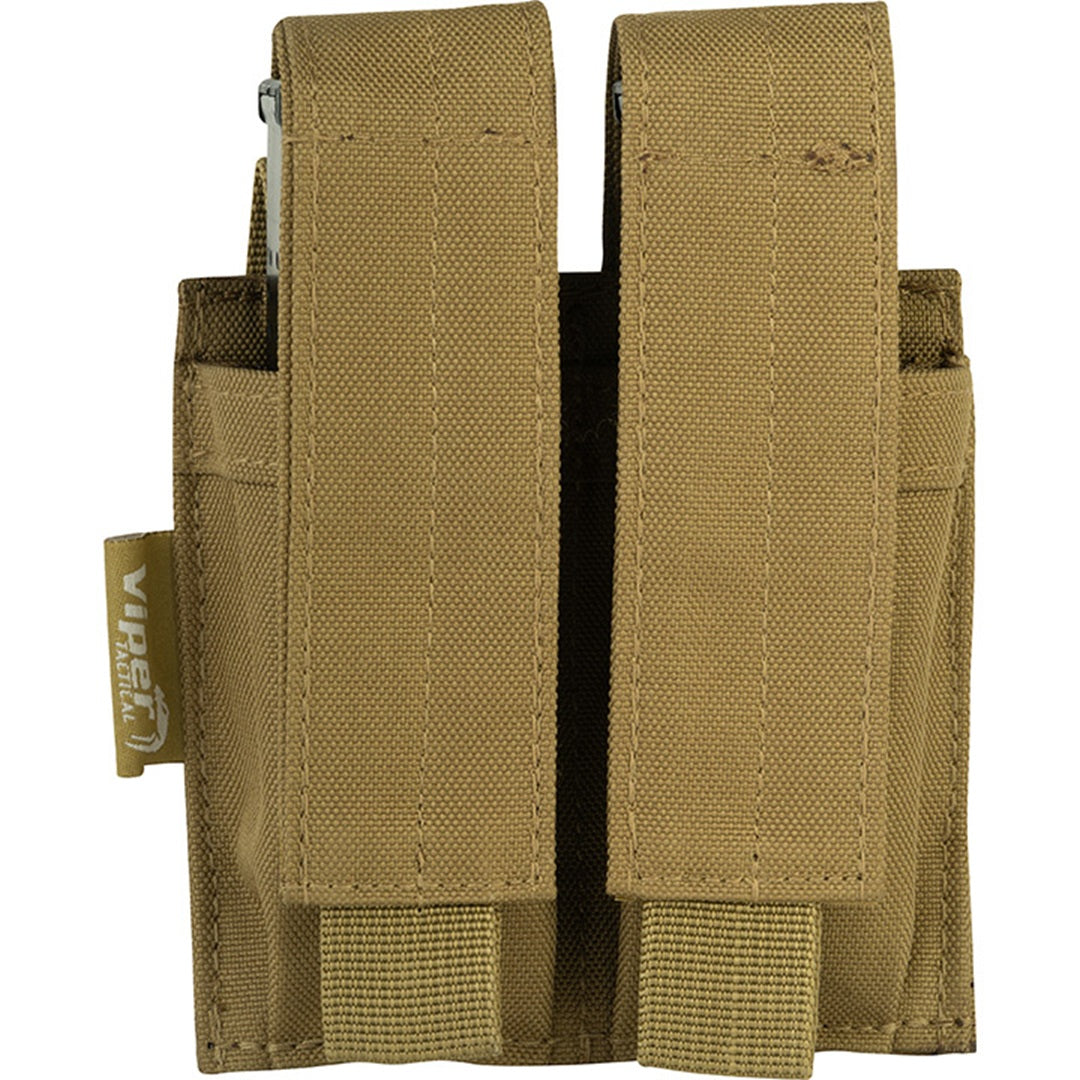 Viper Modular Double Pistol Magazine Pouch Coyote