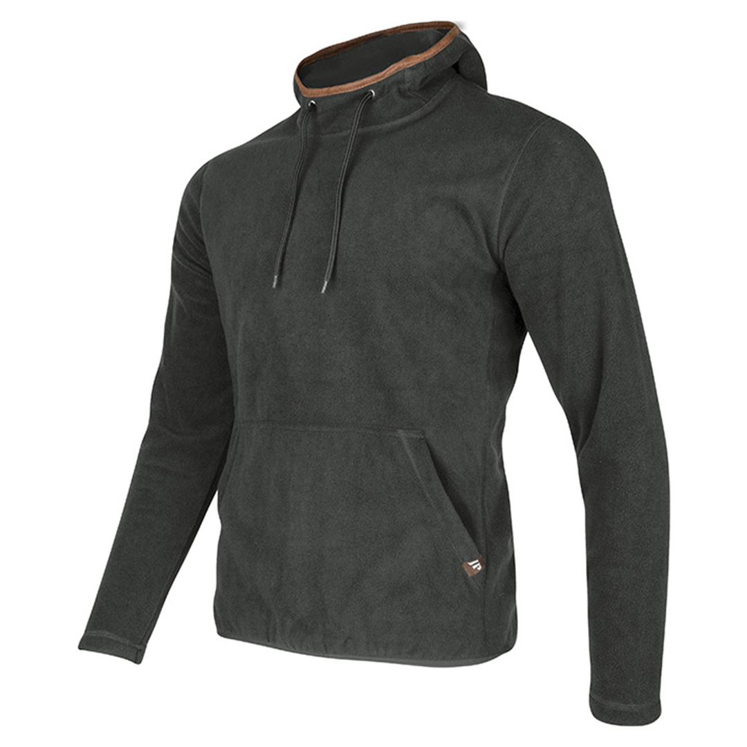 Jack Pyke Mens Country Fleece Pullover Hoodie Charcoal