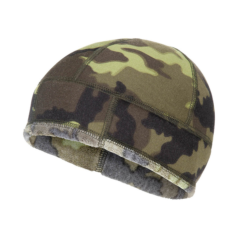 MFH Army Style Fleece Beanie Hat M 95 CZ Camo