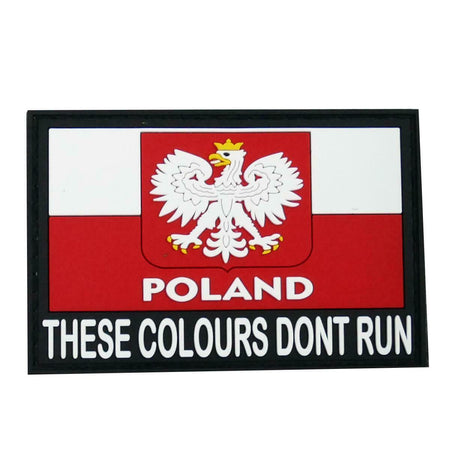 Cobra Airsoft Rubber Country Patch These Colours Don't Run