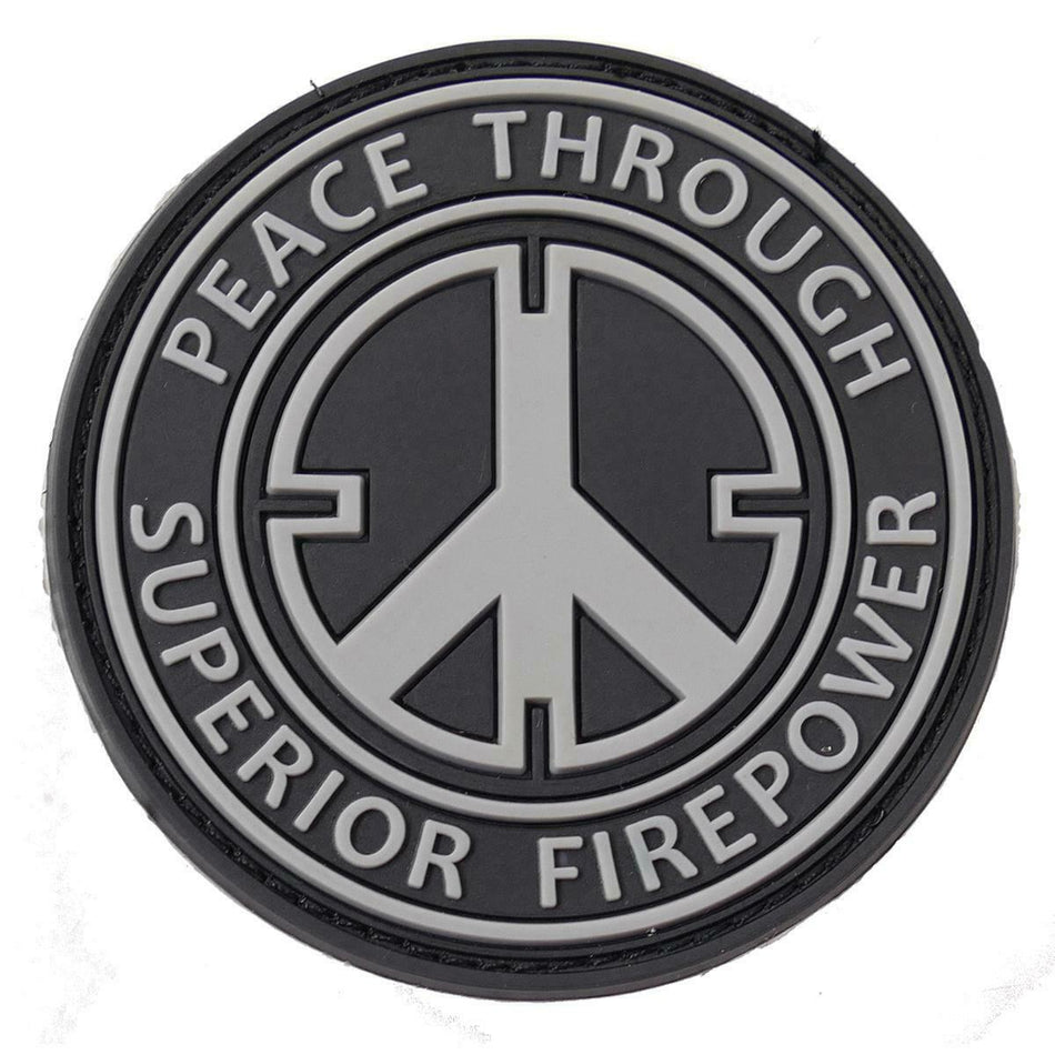 ACM Peace Through Superior Firepower PVC Patch