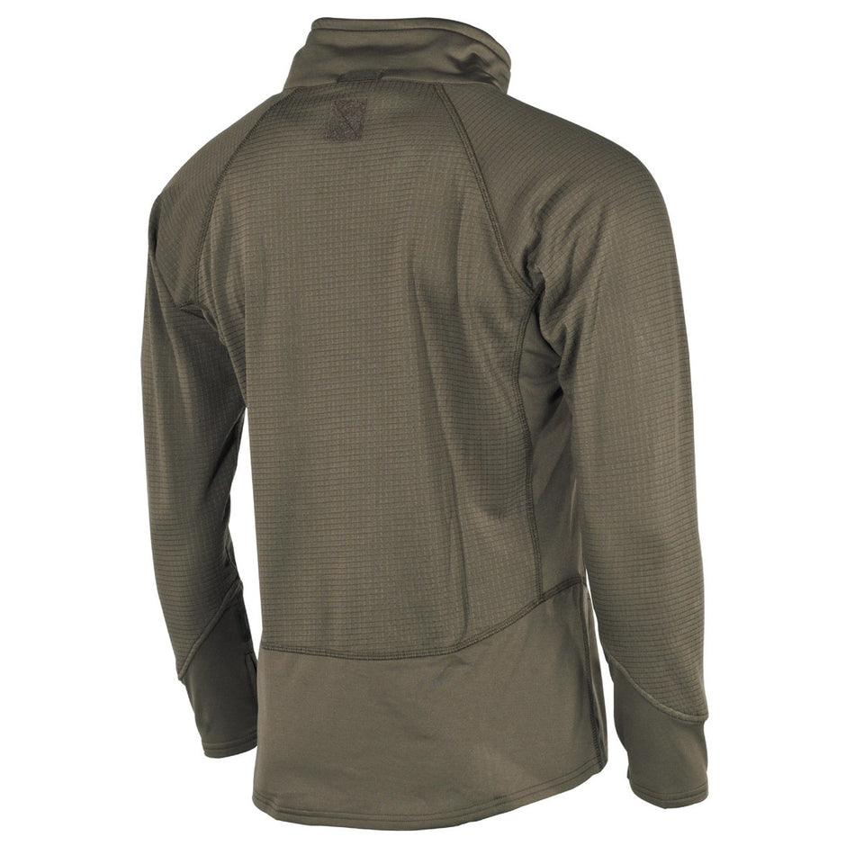 MFH US Tactical Soft Shell Thermal Jacket Fleece Green