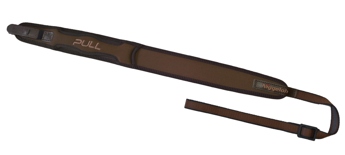 Niggeloh Neoprene PULL Rifle Sling Brown