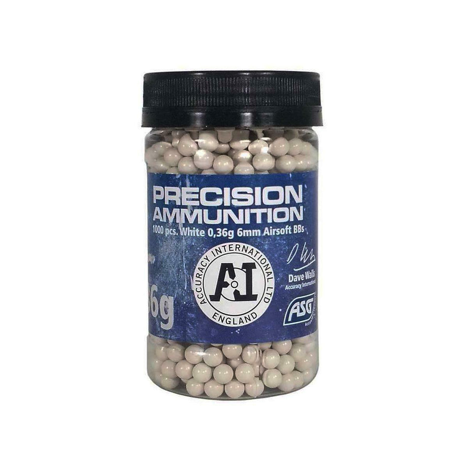 ASG Accuracy Precision Airsoft Sniper bb's 0.36g 1000 Bottle