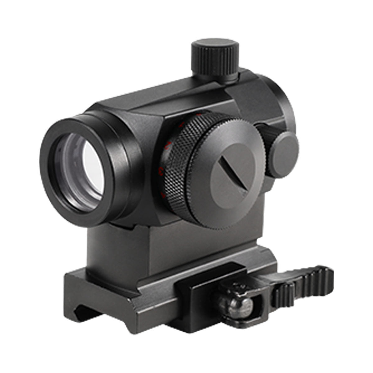 G&G Airsoft GT1 Red Dot Sight High Mount Black 20mm Picatinny