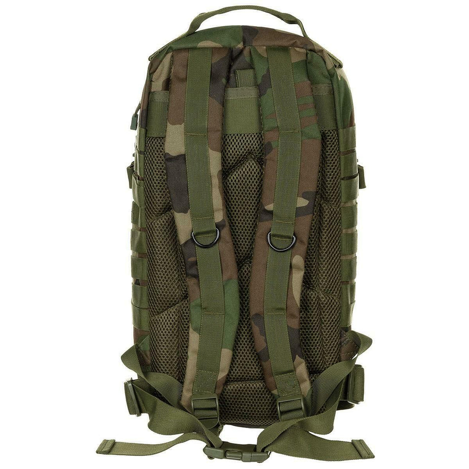 MFH ASSAULT I BACKPACK WOODLAND CAMO