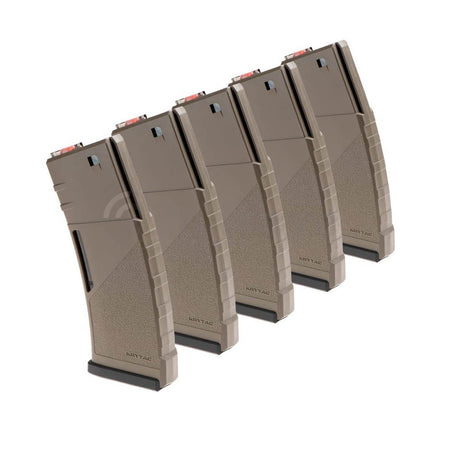 Krytac M4 Series Magazine Box Set 150rd FDE 6mmm bb's
