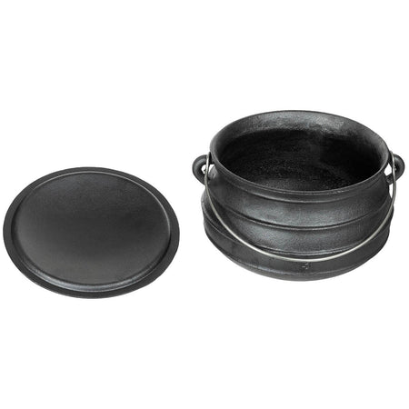 Fox Outdoors Camping Cast Iron Fire Cooking Pot Oven 7.0 ltr