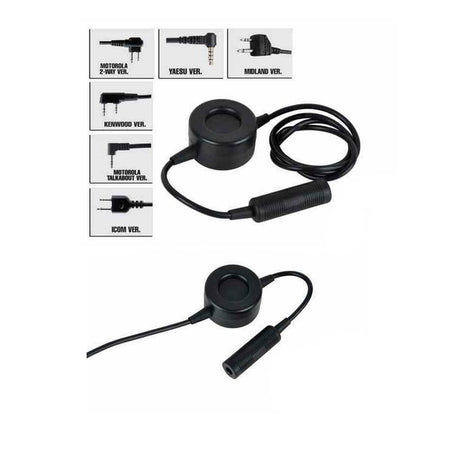 Z-Tactical TCI PTT Push To Talk Radio Headset Adapter Z114