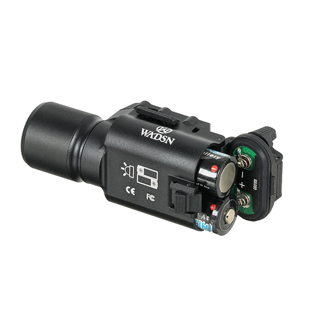 Wadsn X300 Pistol Torch Flashlight Black 400 Lumen