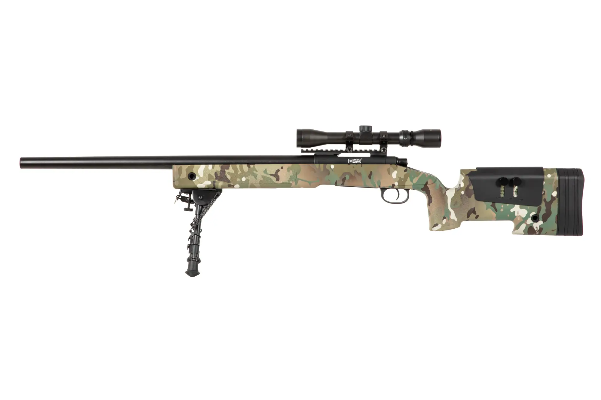 Specna Arms SA-S02 CORE Airsoft Sniper Rifle Scope And Bi-Pod MC
