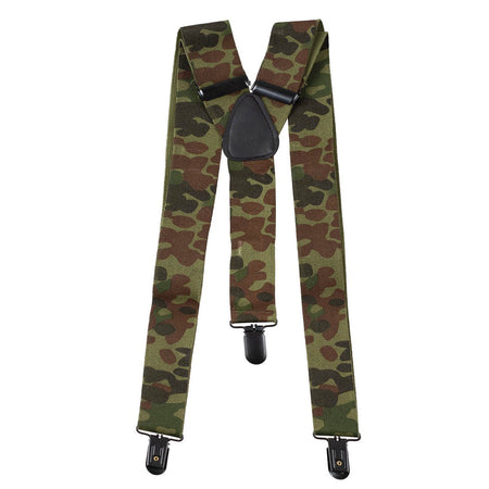 MFH Elasticated Y Shape Trouser Suspenders