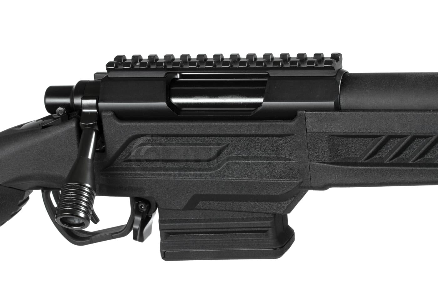 Action Army AAC T11 Airsoft Bolt Action Sniper Rifle Black