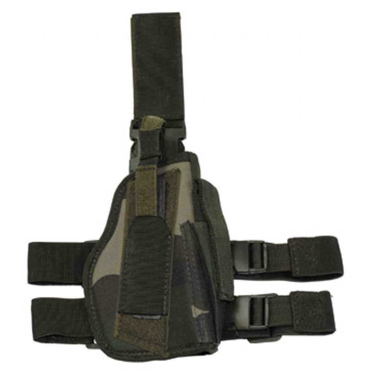 MFH Tactical Drop Leg Holster French CCE Camo
