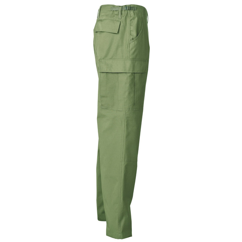 MFH US Mens Field Trousers Cargo Pants Green Olive