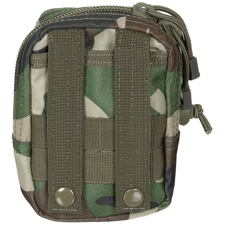 Army EDC Multi Use Utility Pouch Belt Or Vest Pouch Molle Woodland Camo