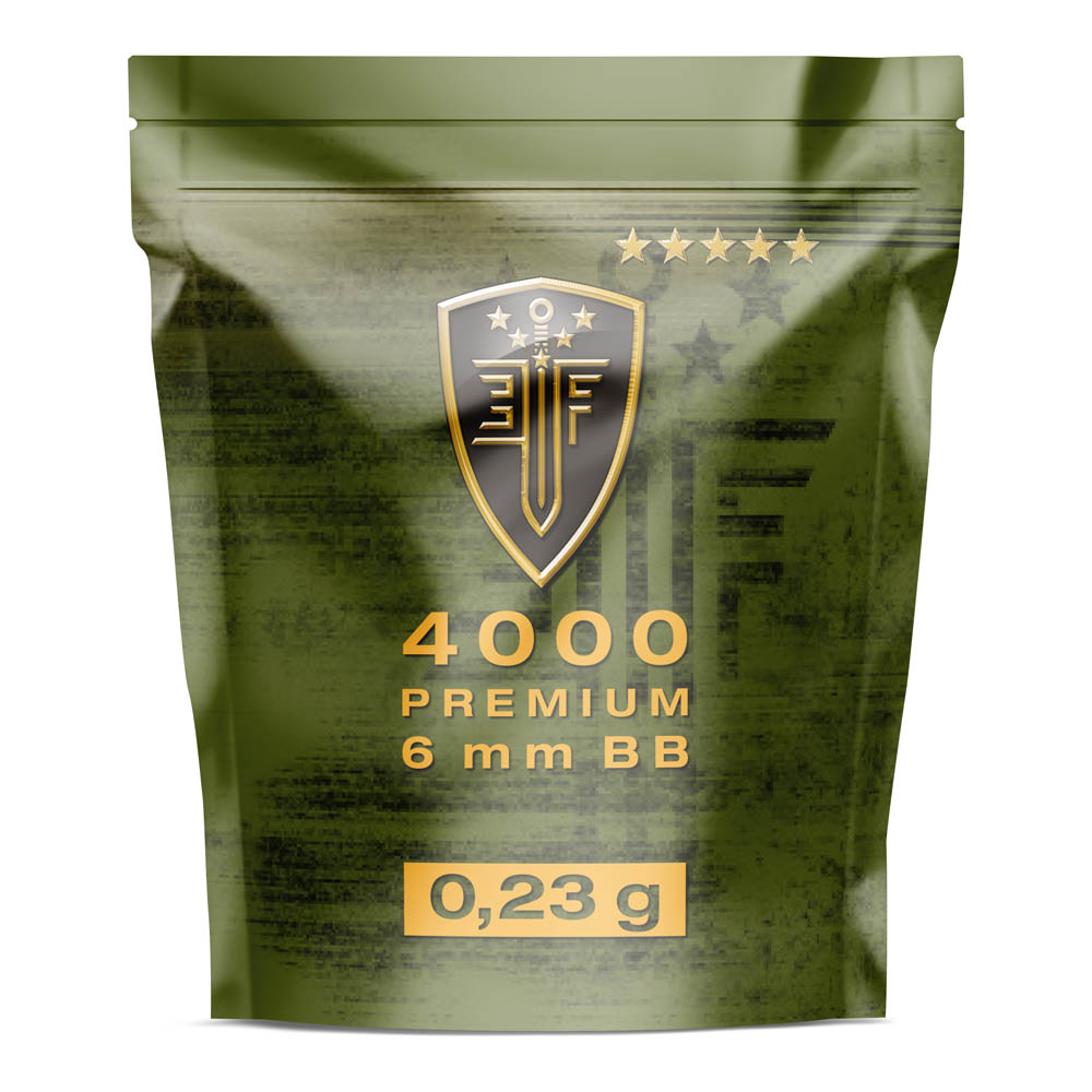 Umarex Elite Force Premium Airsoft BB’s Pellets 0.23 4000 Bag White 