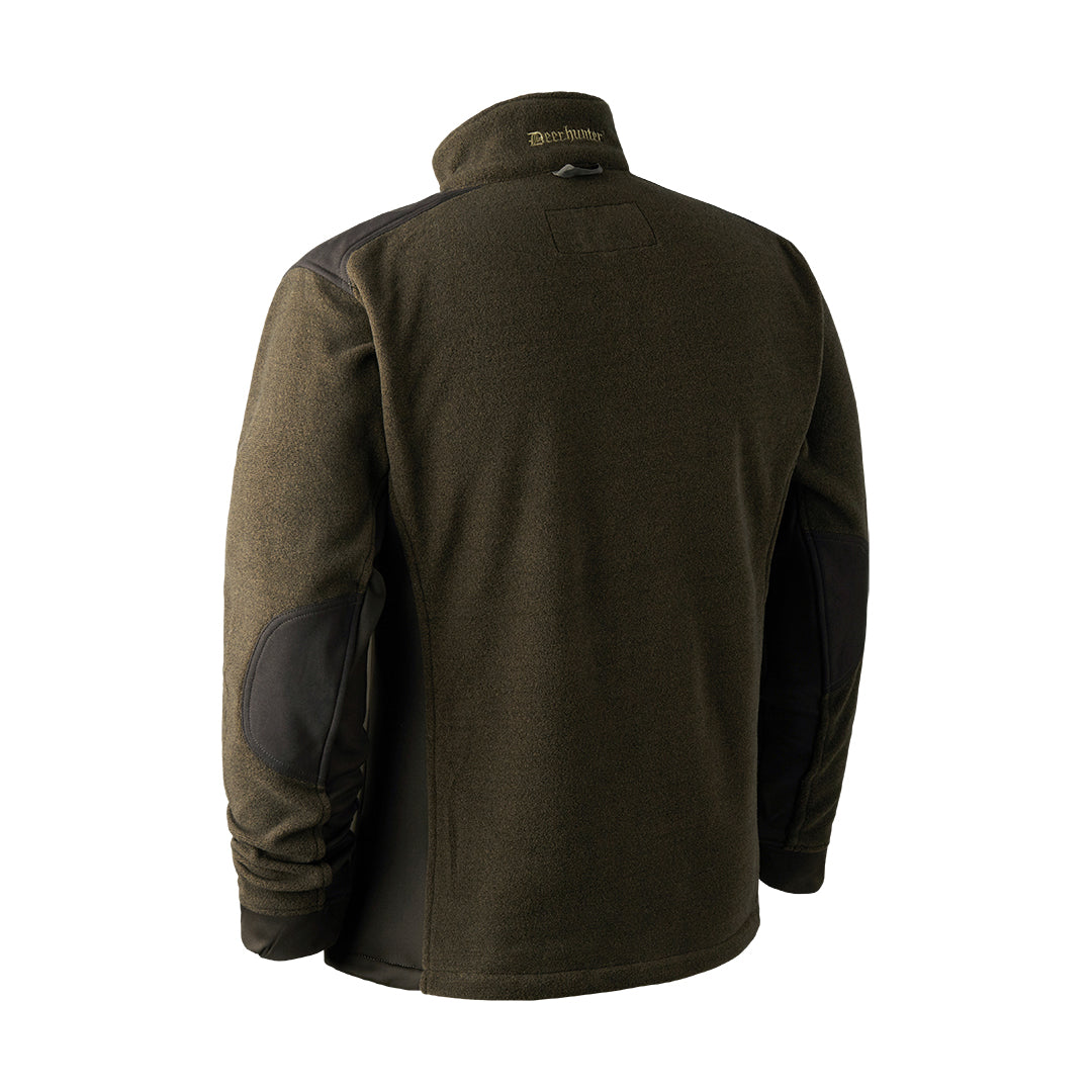 Deerhunter Muflon Zip-In Mens Fleece Jacket Art Green
