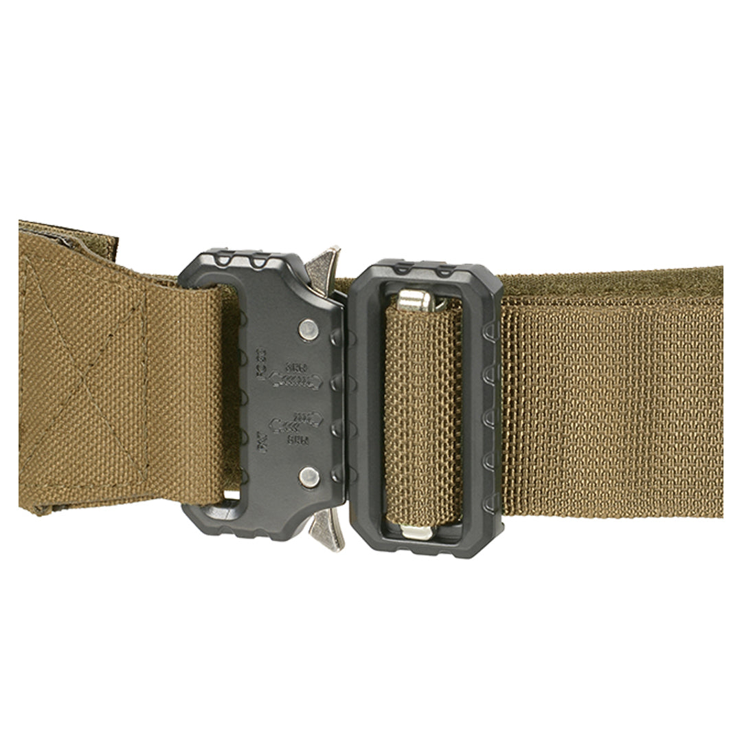 8 Fields Laser Cut Molle Tactical Duty Range Fast Belt QR Coyote
