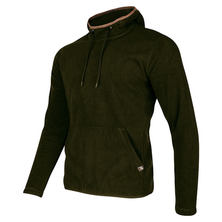 Jack Pyke Country Mens Fleece Pullover Hoodie Dark Olive 