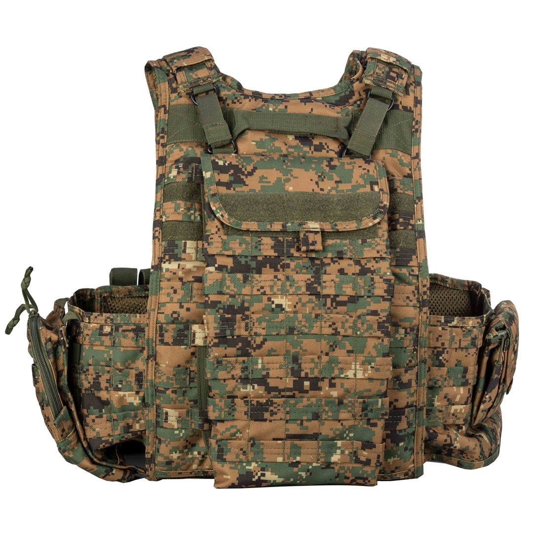 Invader Gear Mod Combo Molle Vest SAPI Marpat Camo