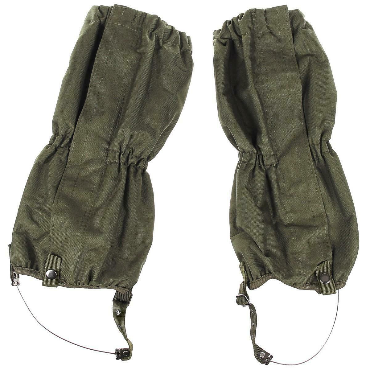 MFH Leg Gaiters Green Wire Rope