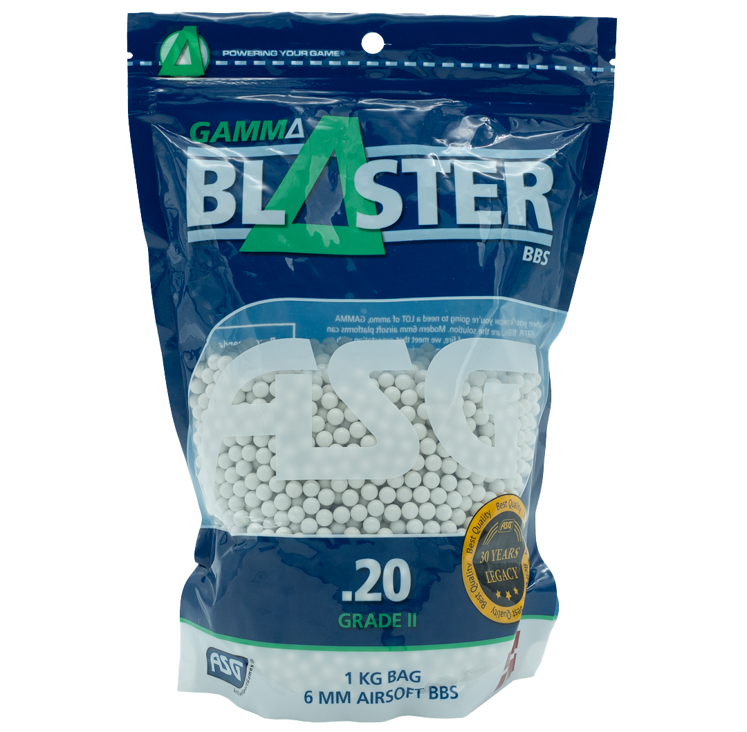 ASG Gamma Blaster Airsoft BB’s 0.20g 1kg Bag