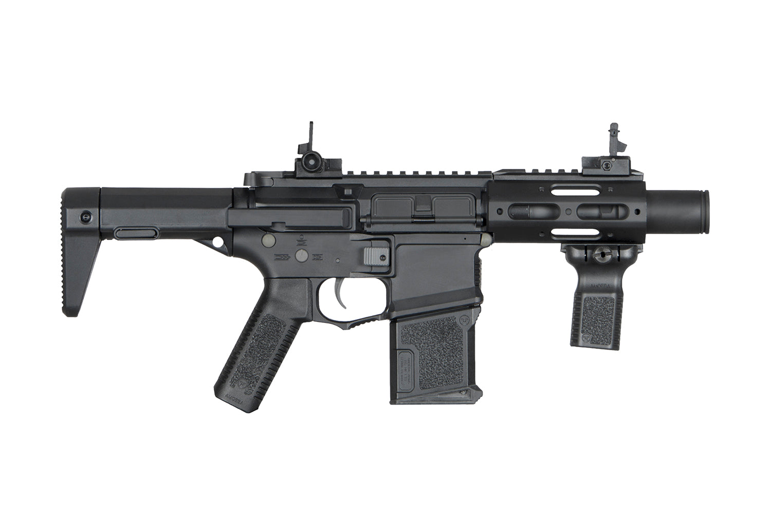 Ares Amoeba Airsoft Rifle "Stubby" Honey Badger Black 