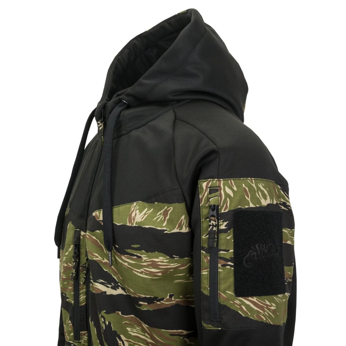 Helikon Rogue Hoodie Fullzip Black Tiger Stripe