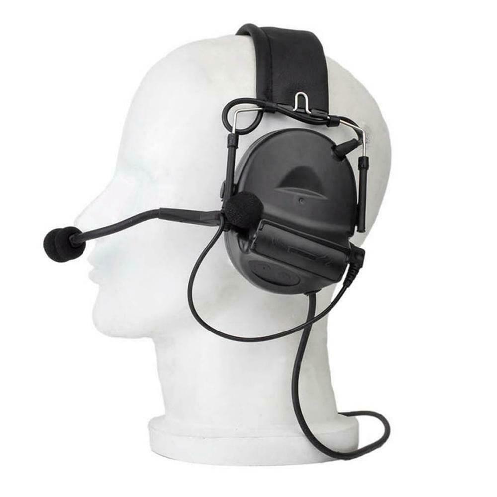 Z-Tactical Comtac II Radio Headset Noise Reduction Black Z041