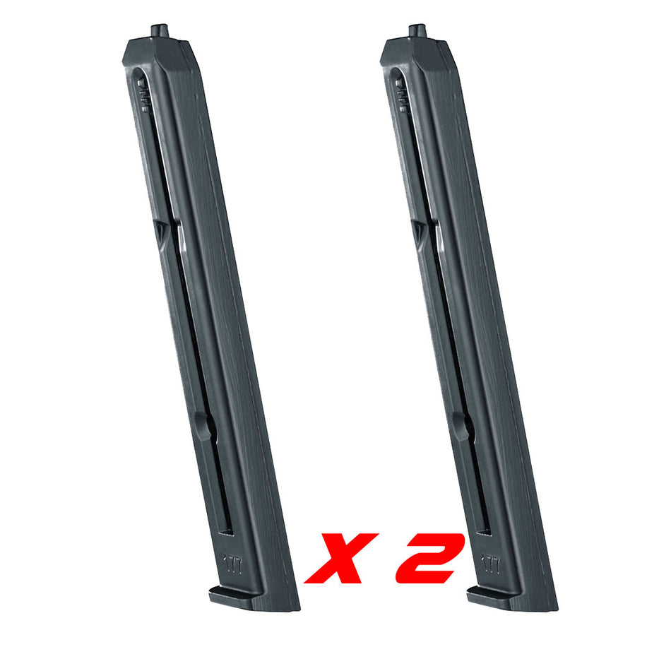 Umarex Beretta Elite II Magazine 4.5mm 18rds Black 2 Pack