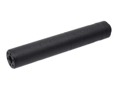 Cobra Airsoft Barrel Extension Silencer Navy Seal Logo 196mm Web Only