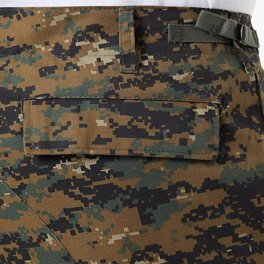 Mil-Tec Ranger Cargo Pant Trousers US Woodland Camo Marpat