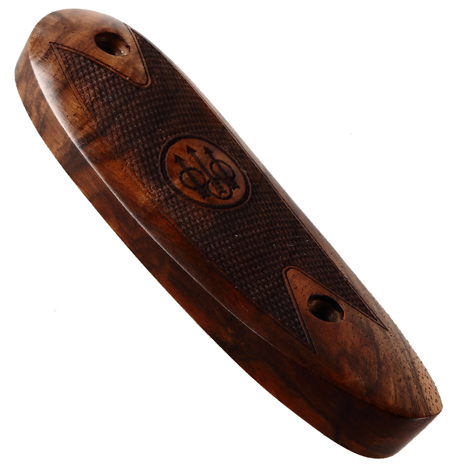 Beretta Shotgun Hunting Recoil Pad in Walnut Wood 15mm