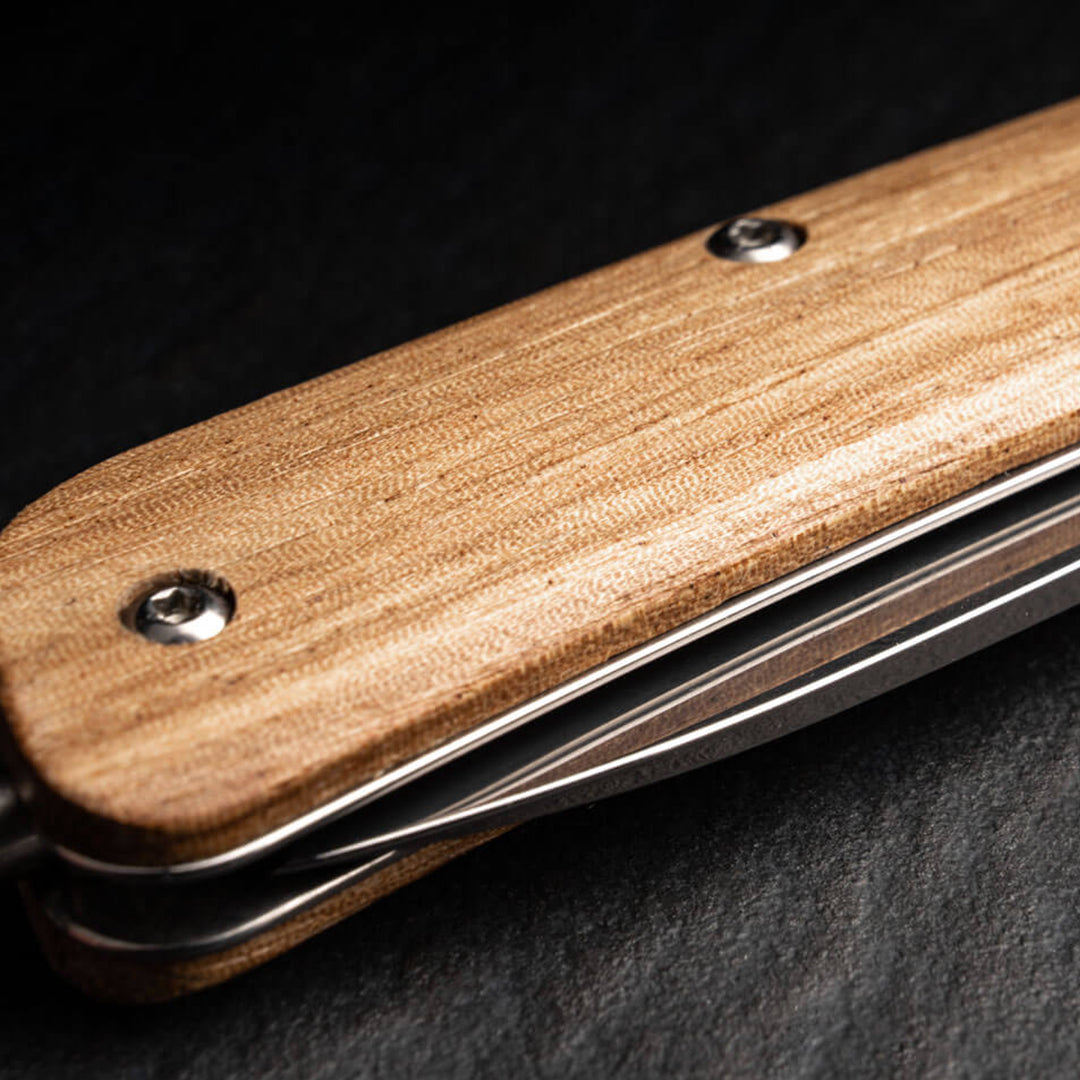 Boker Plus Tech Tool Zebrawood 1 Brown Pocket Knife
