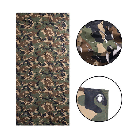 Mil-Tec 1.5m x 3m Laser Cut Camouflage Hide Net Woodland Camo