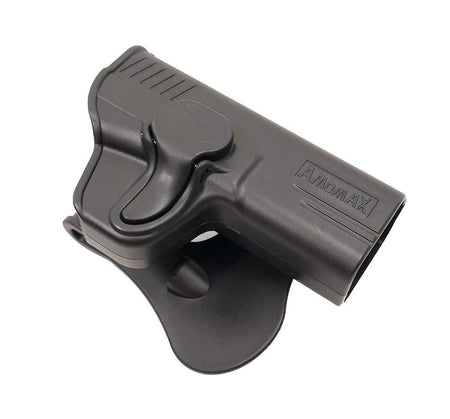 Amomax Retention Holster M&P9 Series Black R/H 