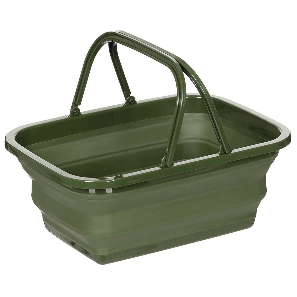 Fox Outdoors Folding Foraging Basket OD Green